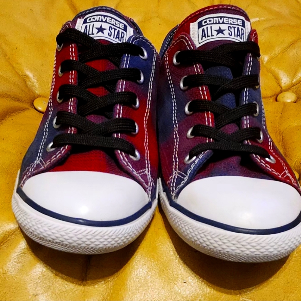 Plaid Converse